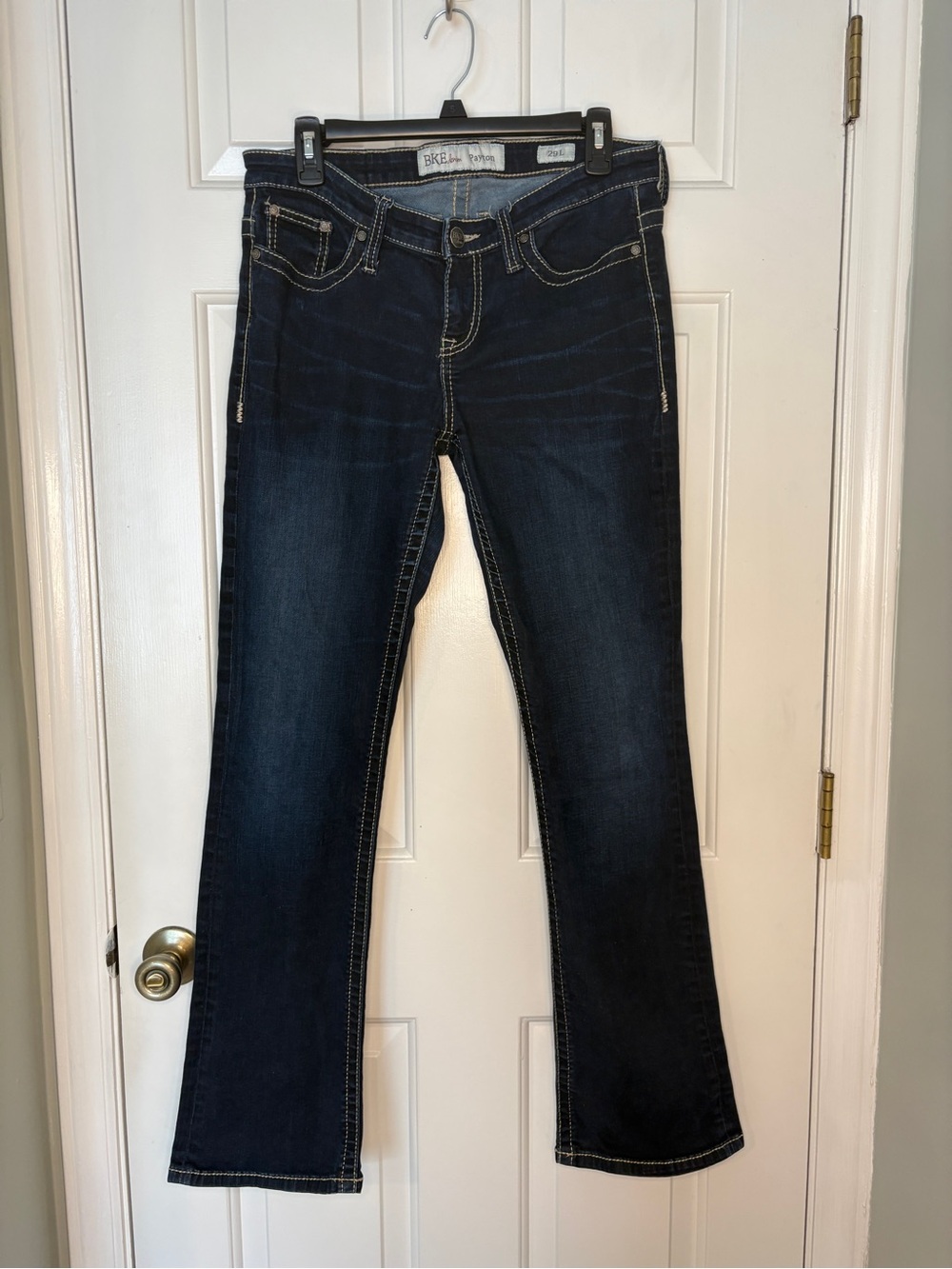 BKE Women's Peyton Dark Indigo Bootcut Jeans